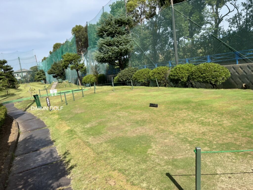 湘南グリーンゴルフのパター練習場