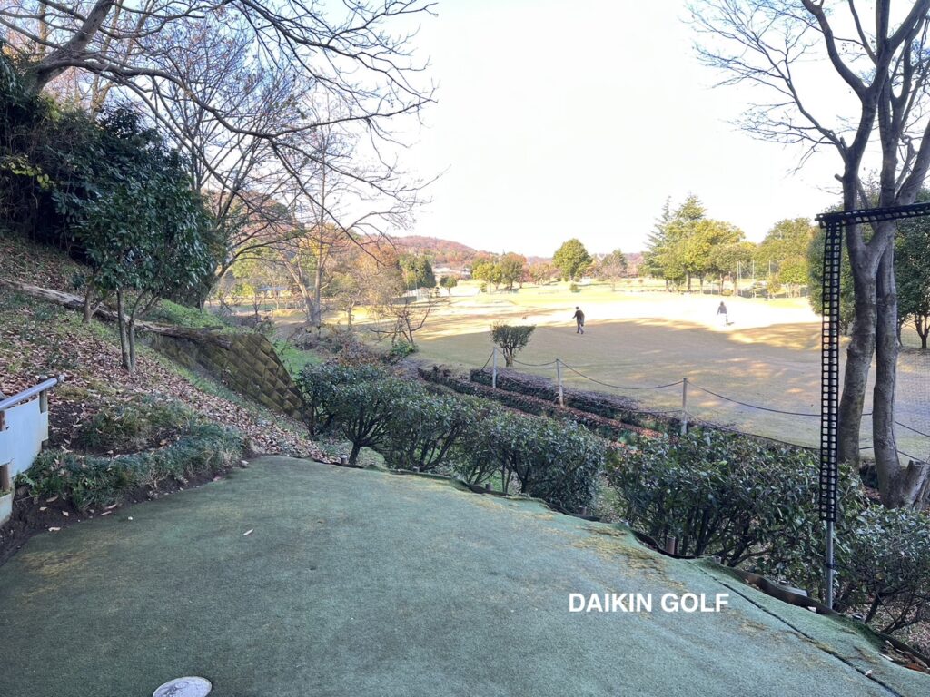 葉山島ゴルフクラブのティショット