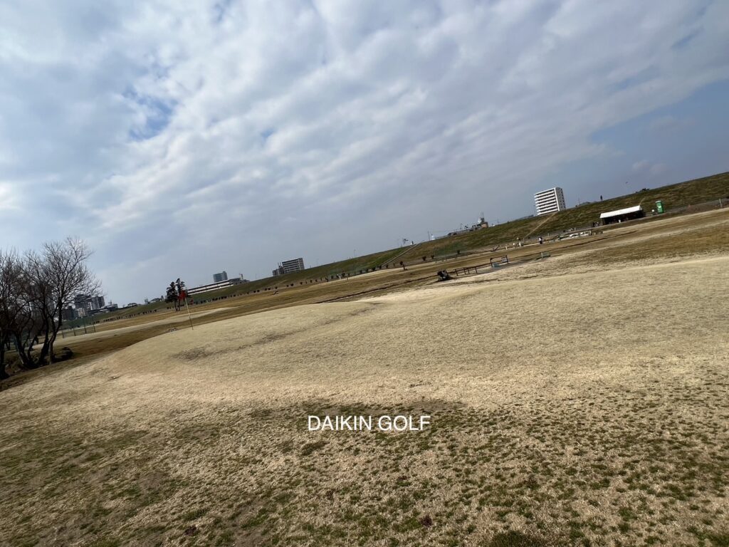 江戸川ラインゴルフショートコースAコース NO.6　グリーン