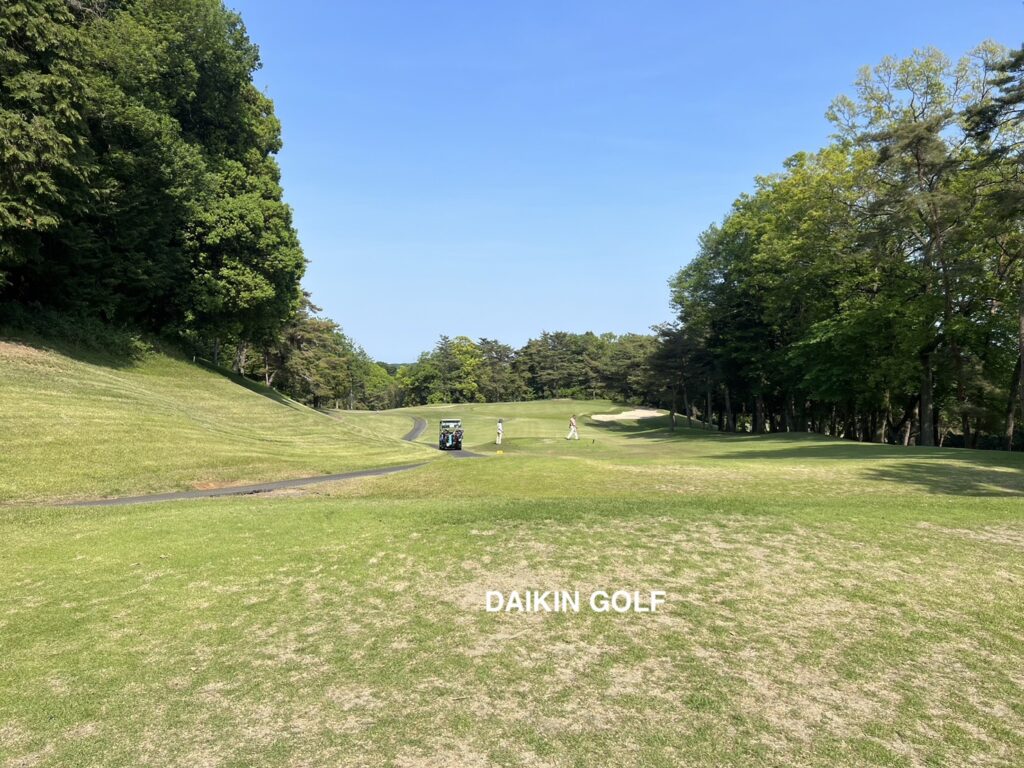 水戸・ゴルフ・クラブの北コースNO.4